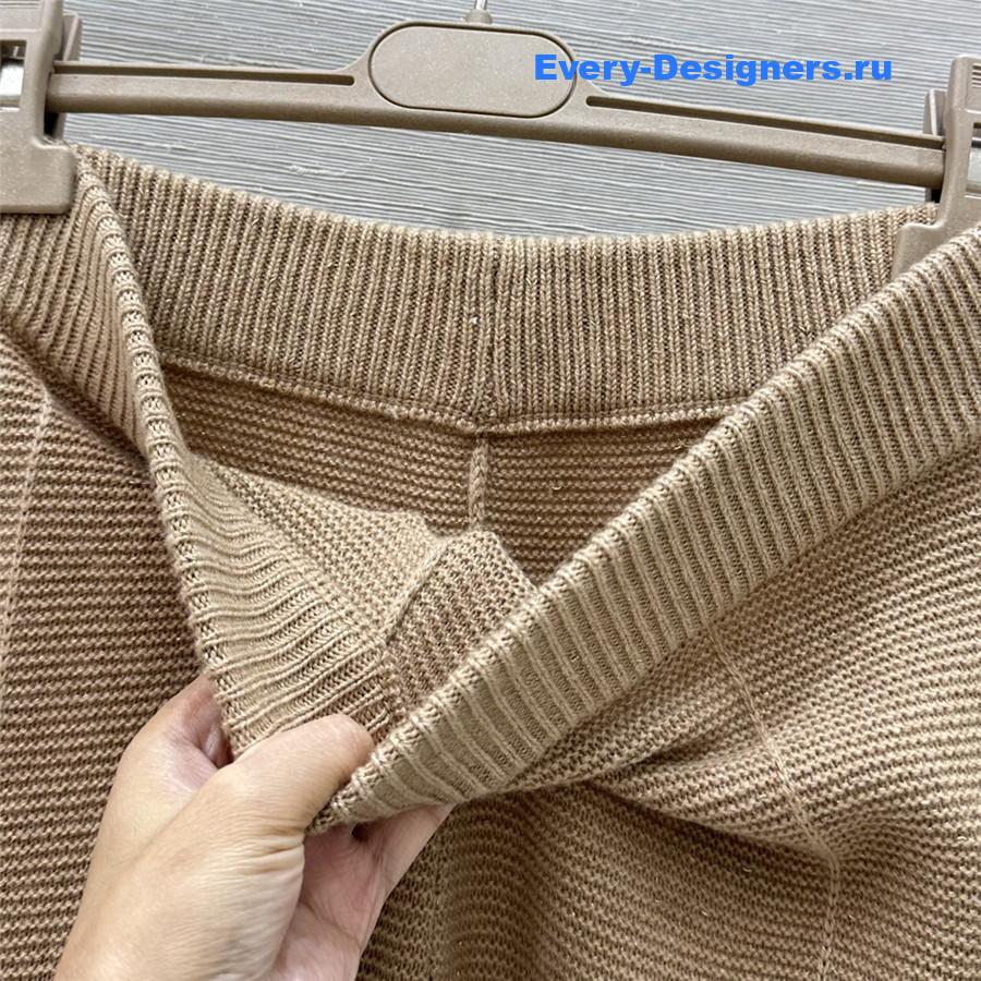 l0r0 p1ana brown D1am0nd cashmere suit