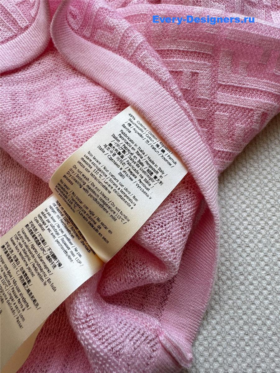 F**di ff pink sweater