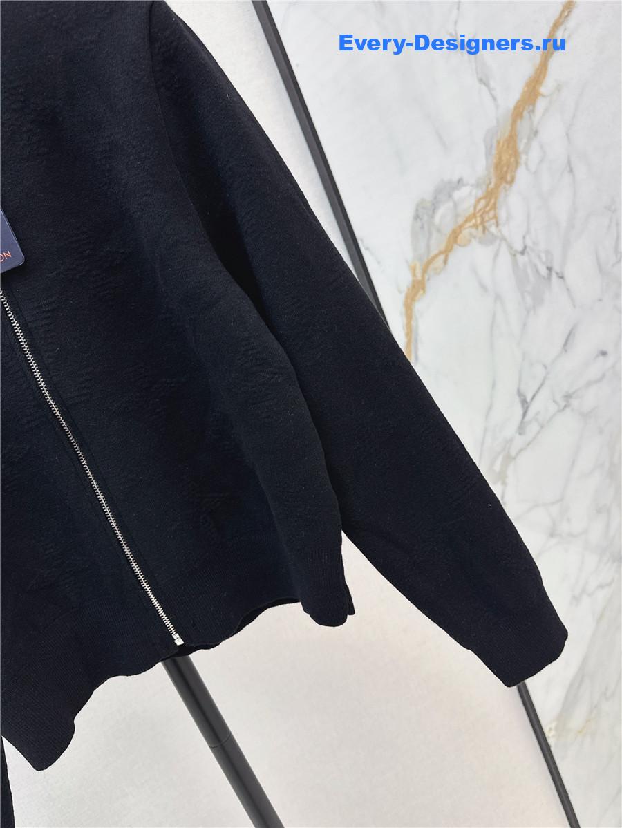 l0vis Vvtt0n black baseball jacket