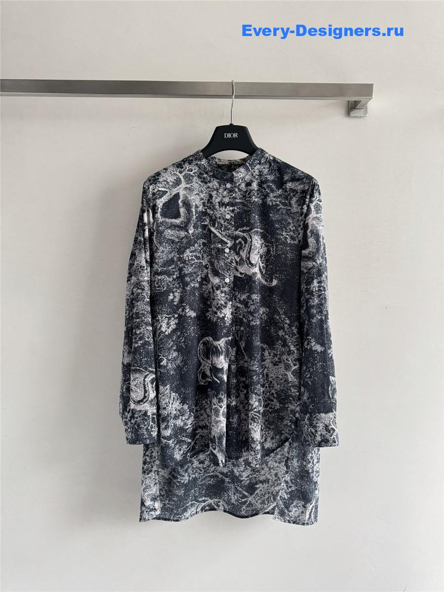 D10r animal jungle print shirt