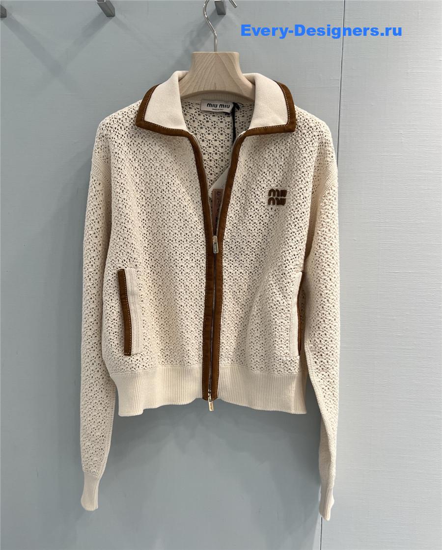 Miu Miu Crochet Cardigan