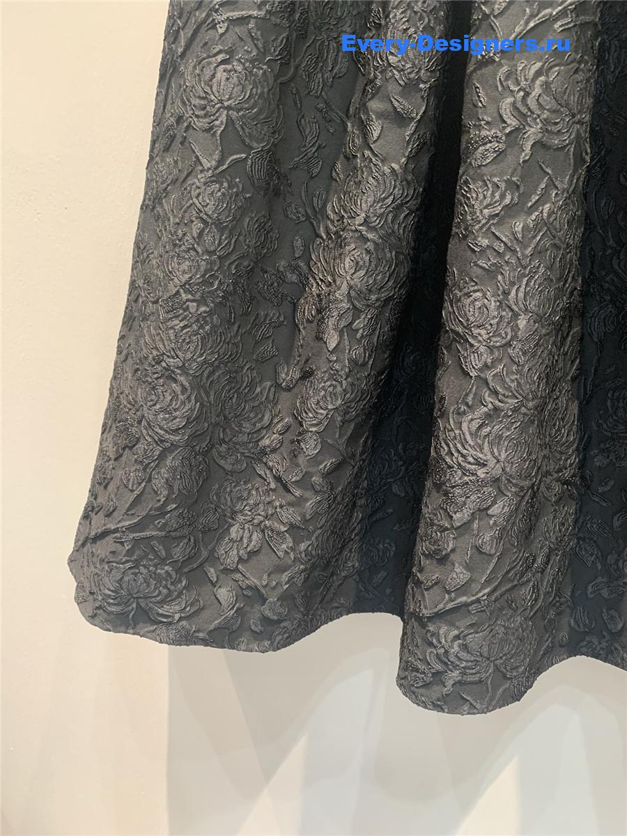 D10r vintage pleated maxi skirt