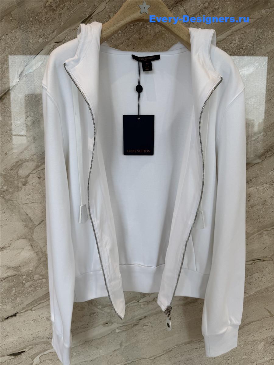 l0vis Vvtt0n white leather accent hoodie sets