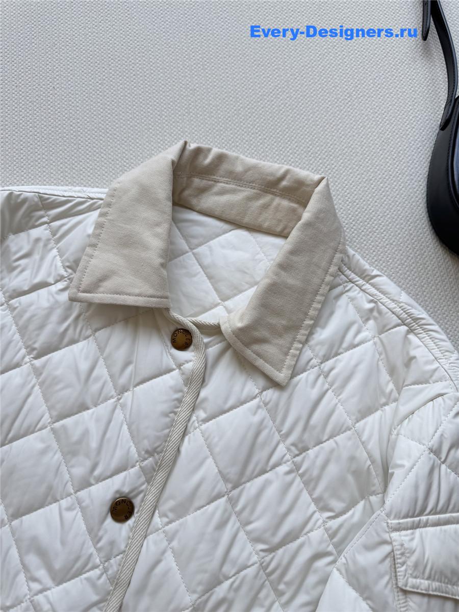 moncler D1am0nd-quilted padded chitre shirt jacket