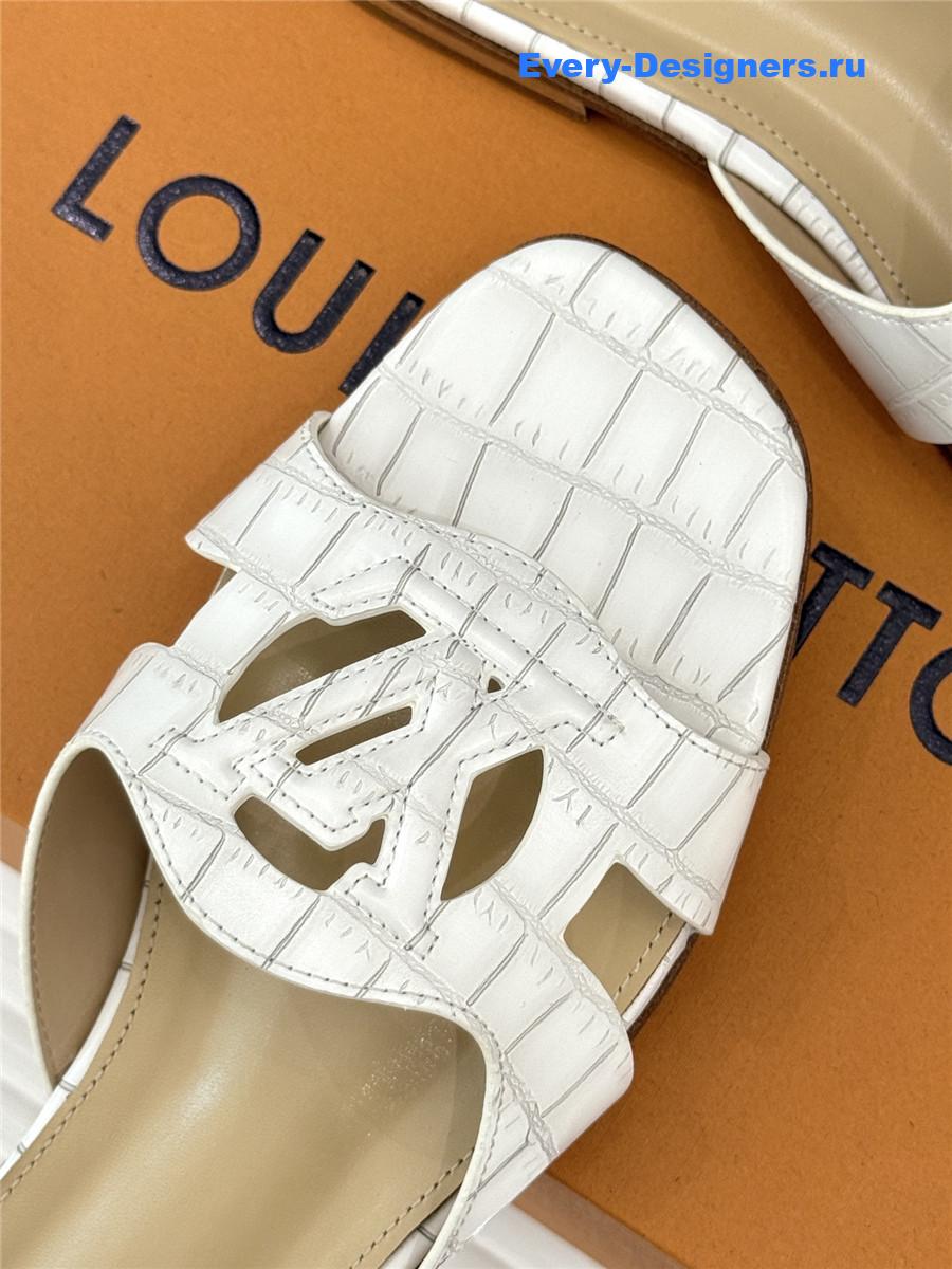 l0vis Vvtt0n lv isola white mules