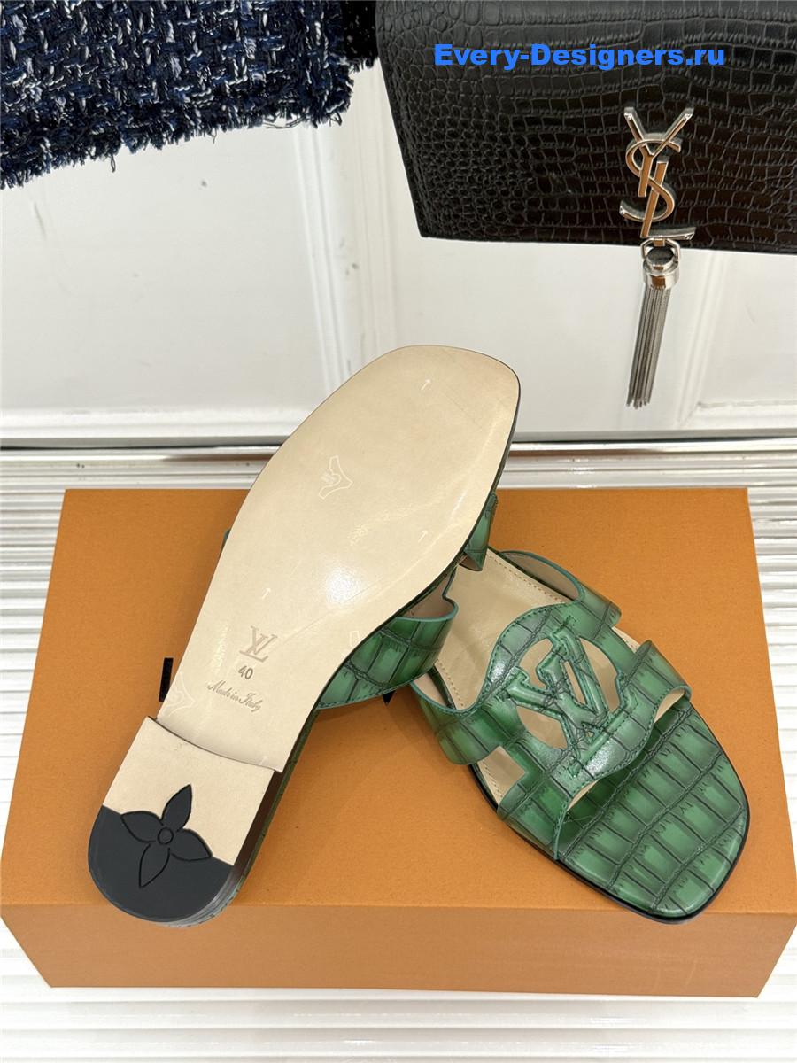 l0vis Vvtt0n lv isola green mules