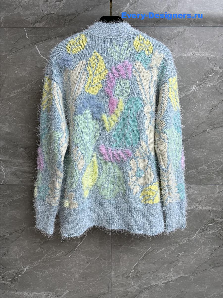 Ch**el feather cardigan