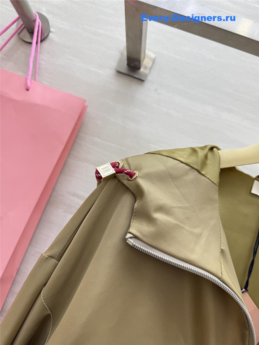 Miu Miu Technical Blouson Jacket