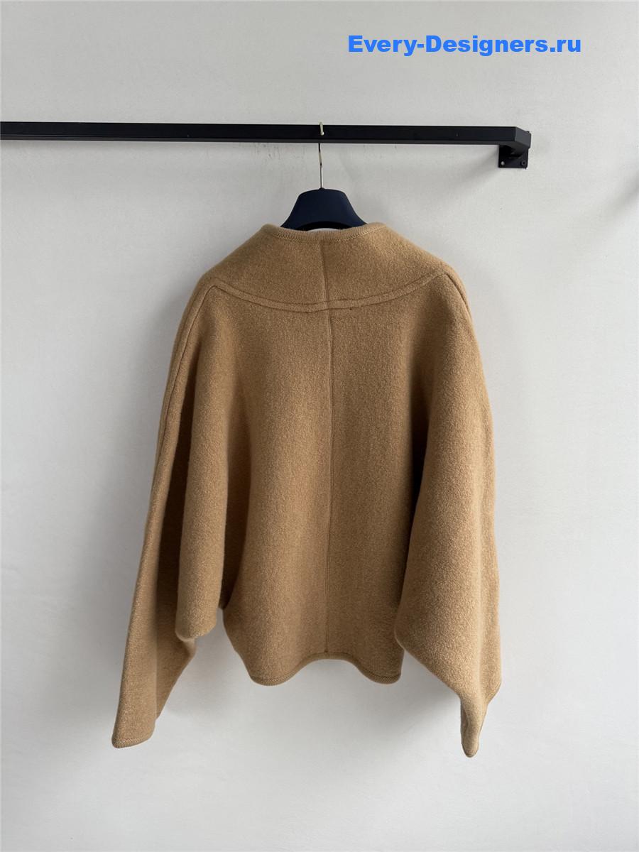 l0vis Vvtt0n brown cape coat