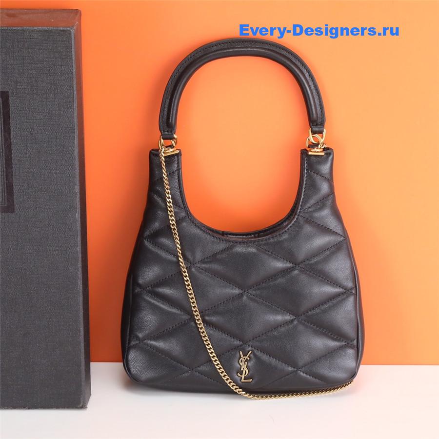 Sa1nt Lau*nt sade shoulder bag in black