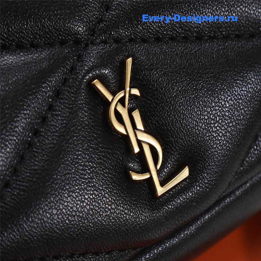 Sa1nt Lau*nt sade shoulder bag in black