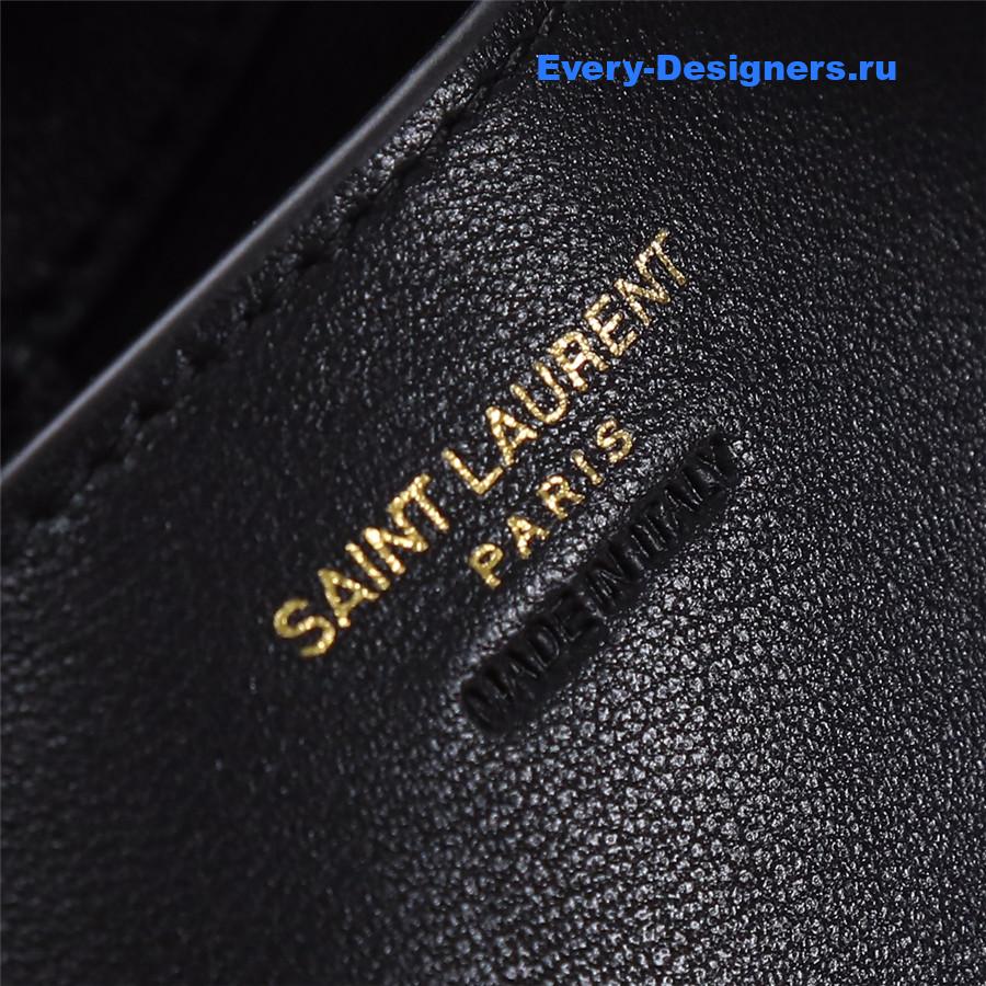Sa1nt Lau*nt sade shoulder bag in black