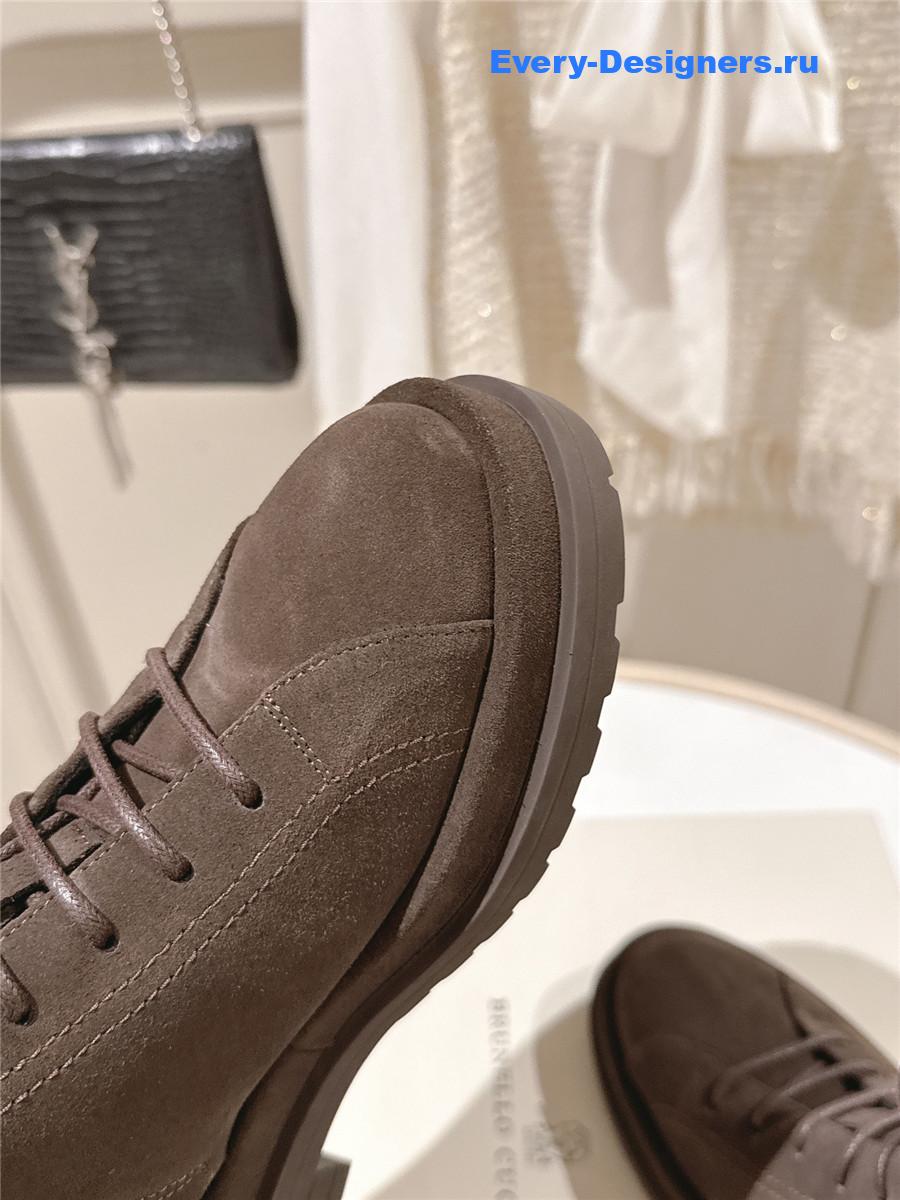 BC Bead-Embellished Suede Ankle Boots