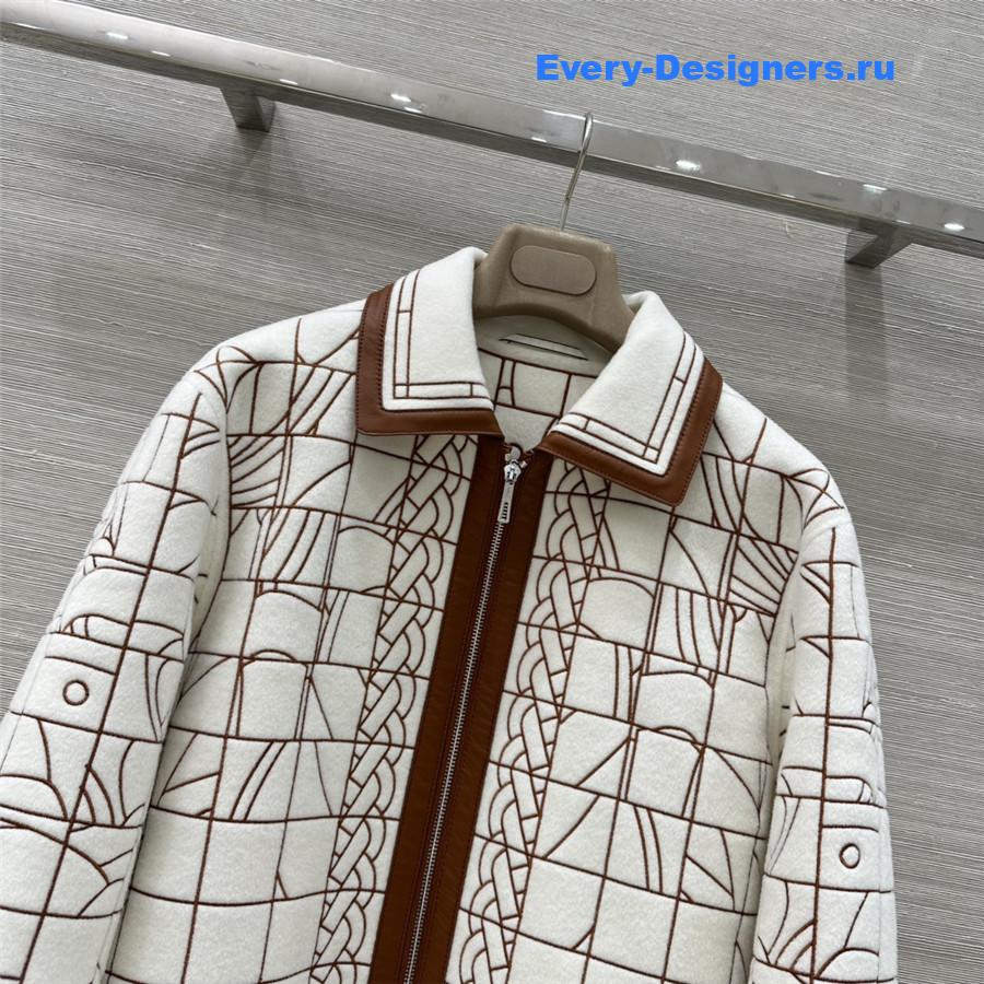 H**me5 double cashmere coat