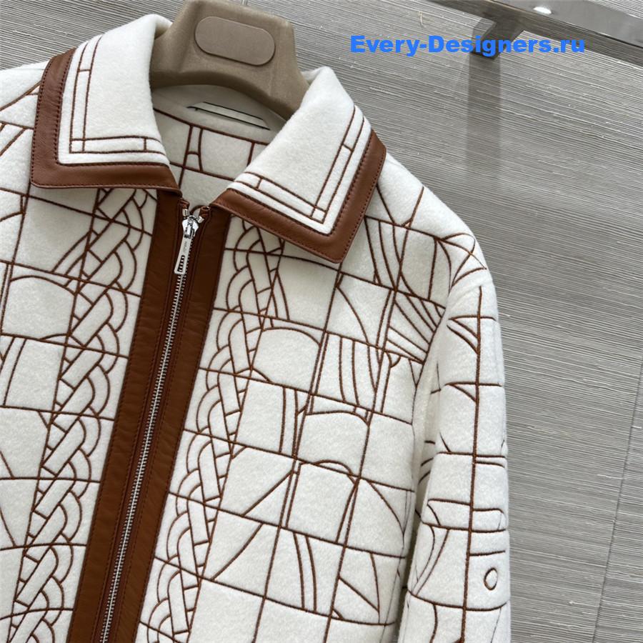 H**me5 double cashmere coat