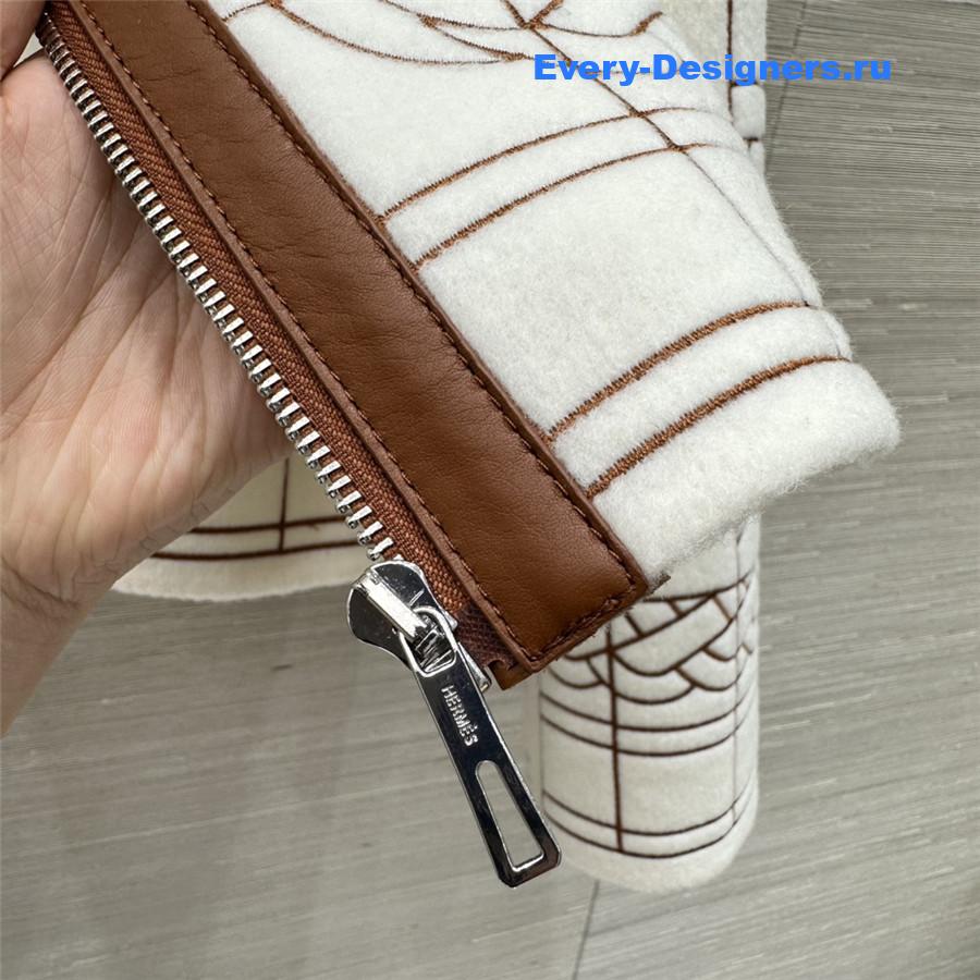 H**me5 double cashmere coat