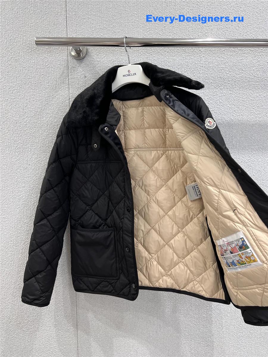 Moncler Black Cygne Down Jacket