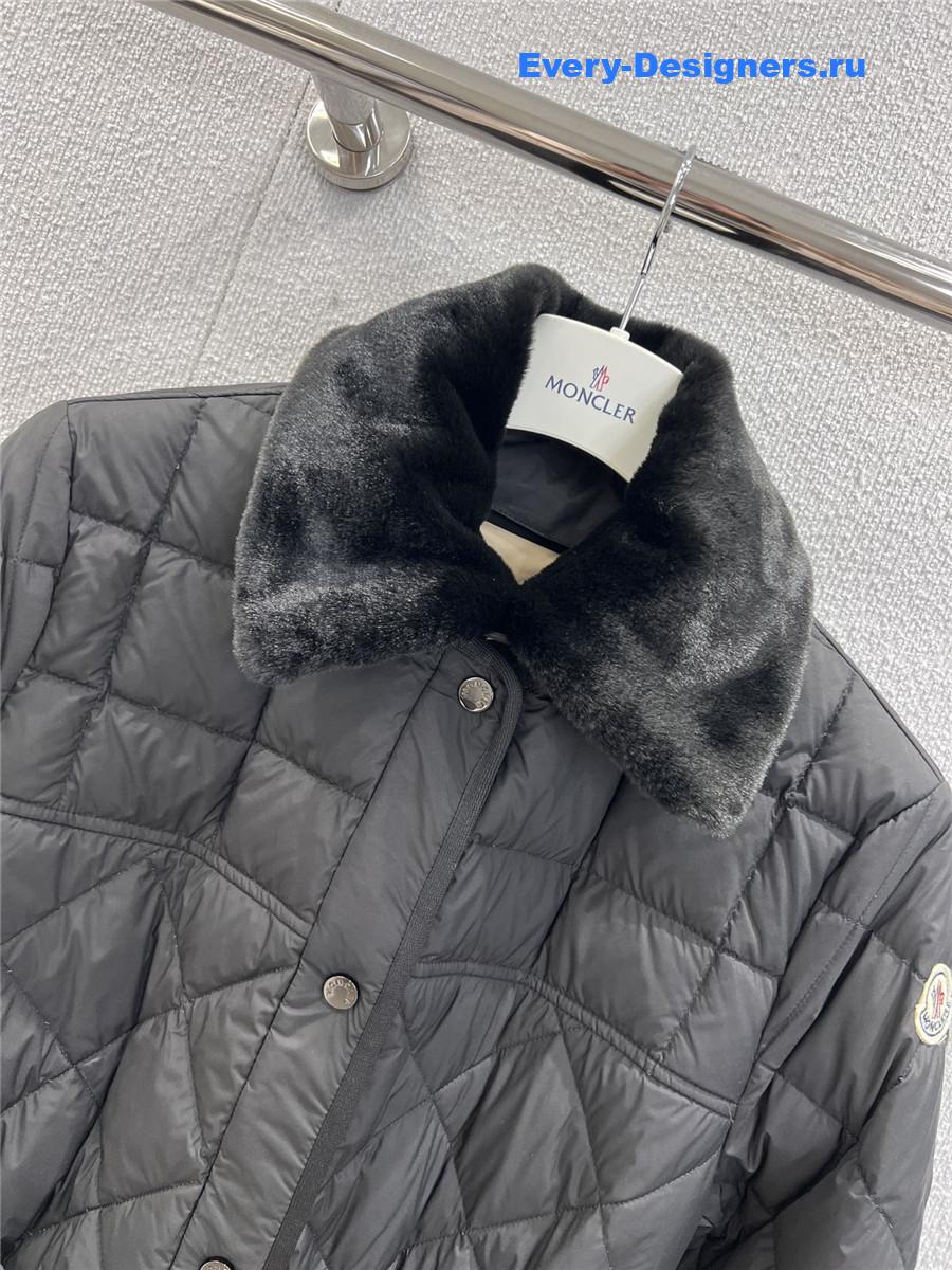 Moncler Black Cygne Down Jacket