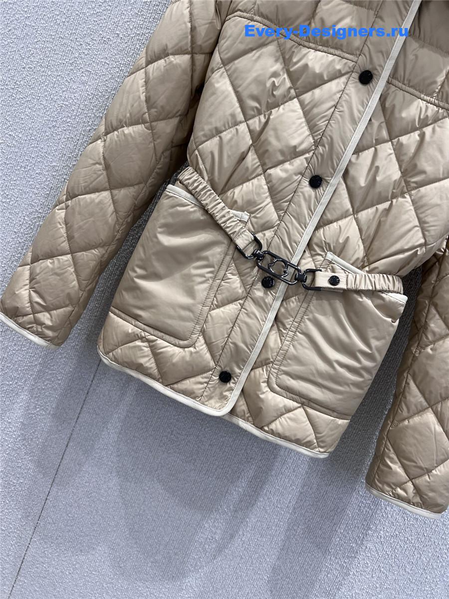 Moncler Beige Cygne Down Jacket