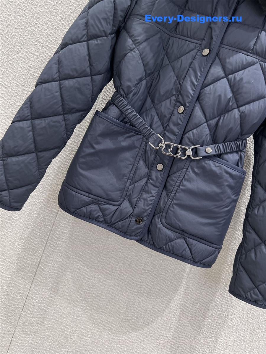 Moncler Dark blue Cygne Down Jacket
