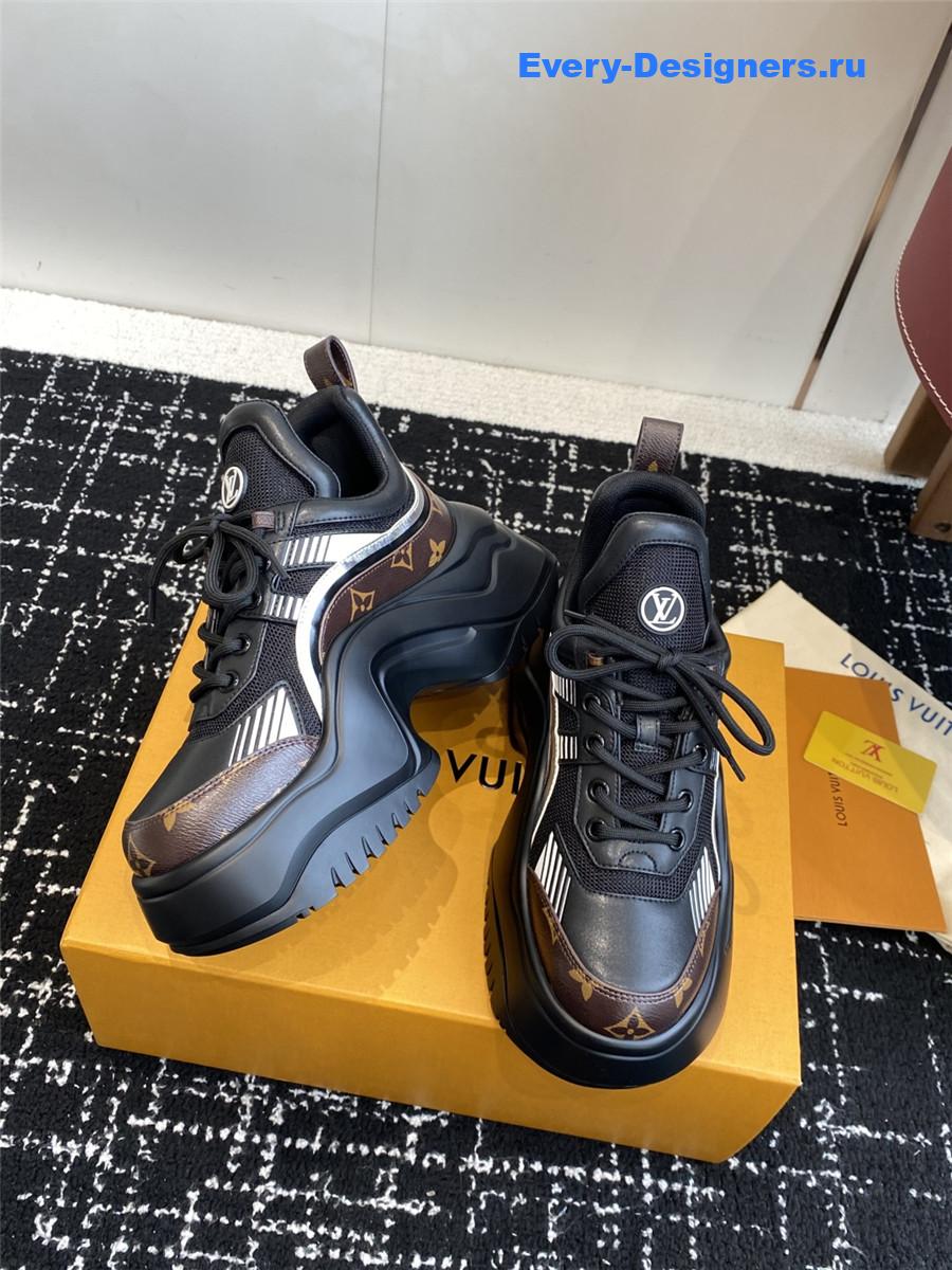 l0vis Vvtt0n lv archlight 2.0 sneaker in black
