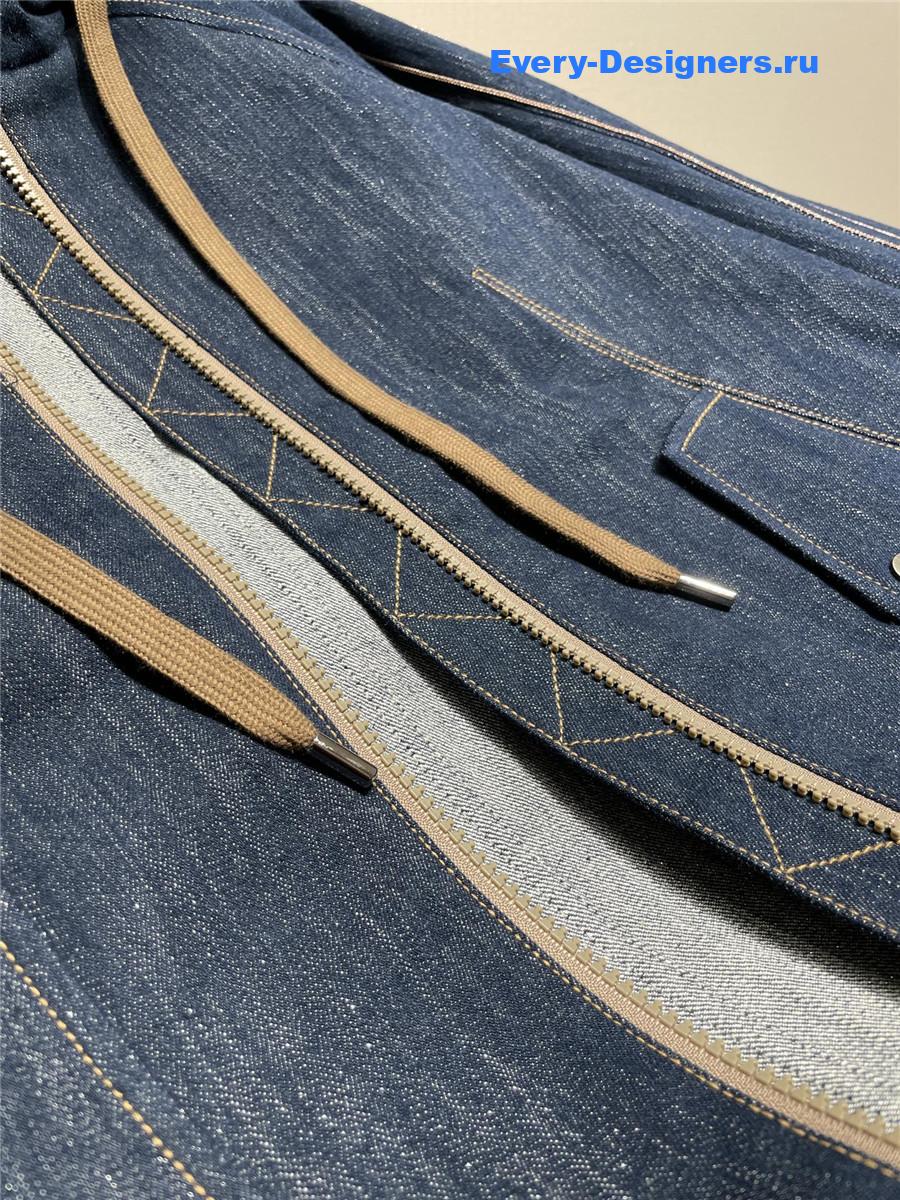 BC Navy Denim Hoodie