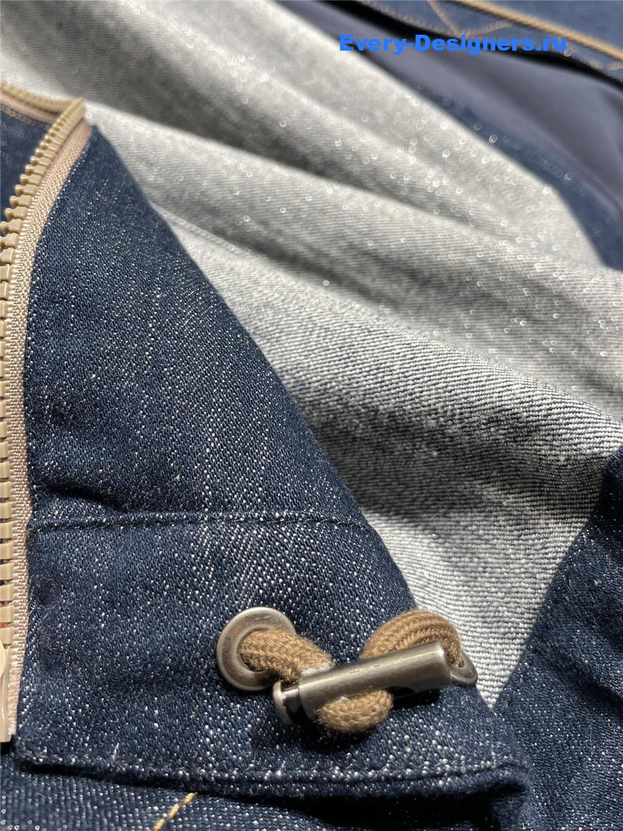 BC Navy Denim Hoodie
