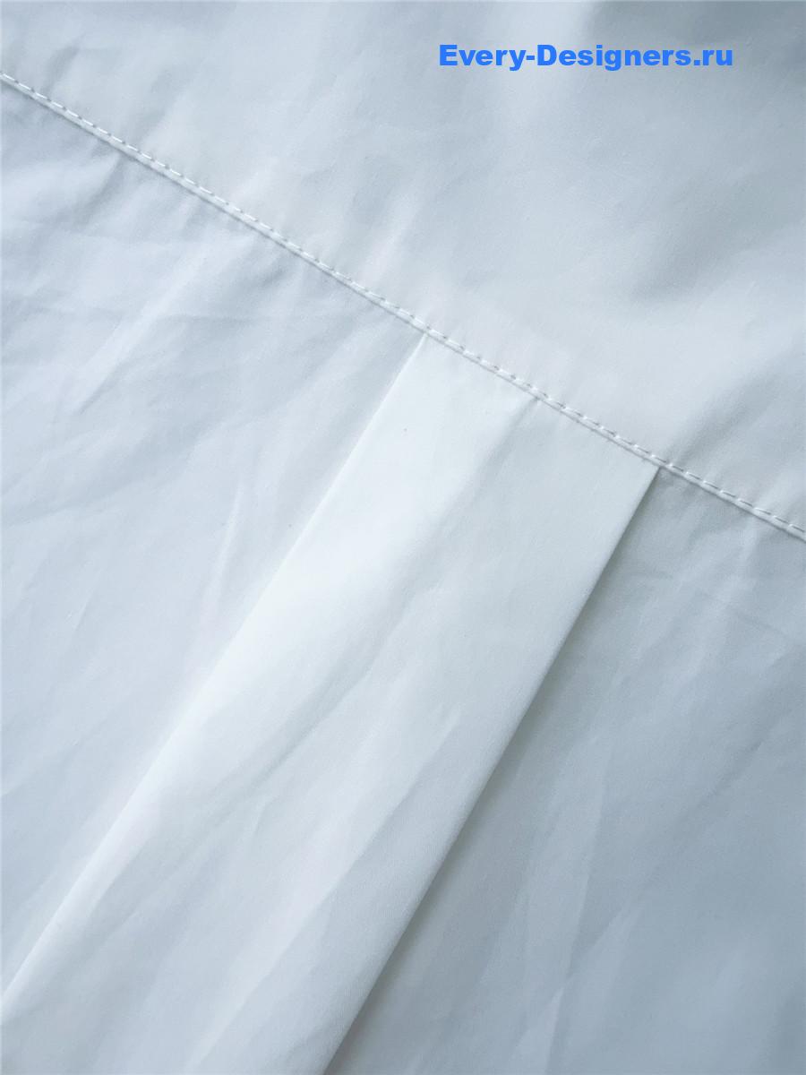 D10r white cotton shirt with bee