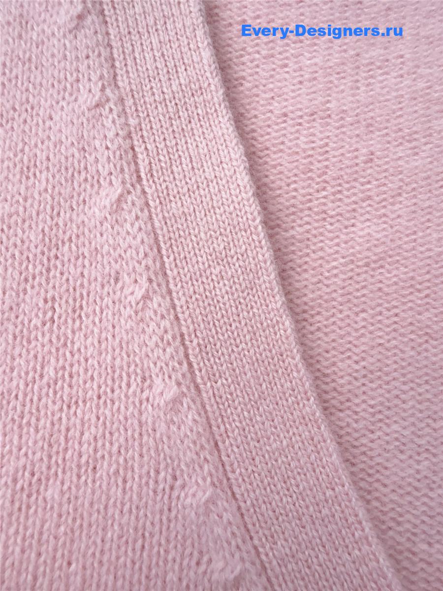 D10r button v neck pink cardigan