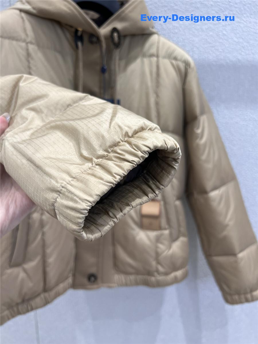 l0vis Vvtt0n hooded quilted ripstop jacket