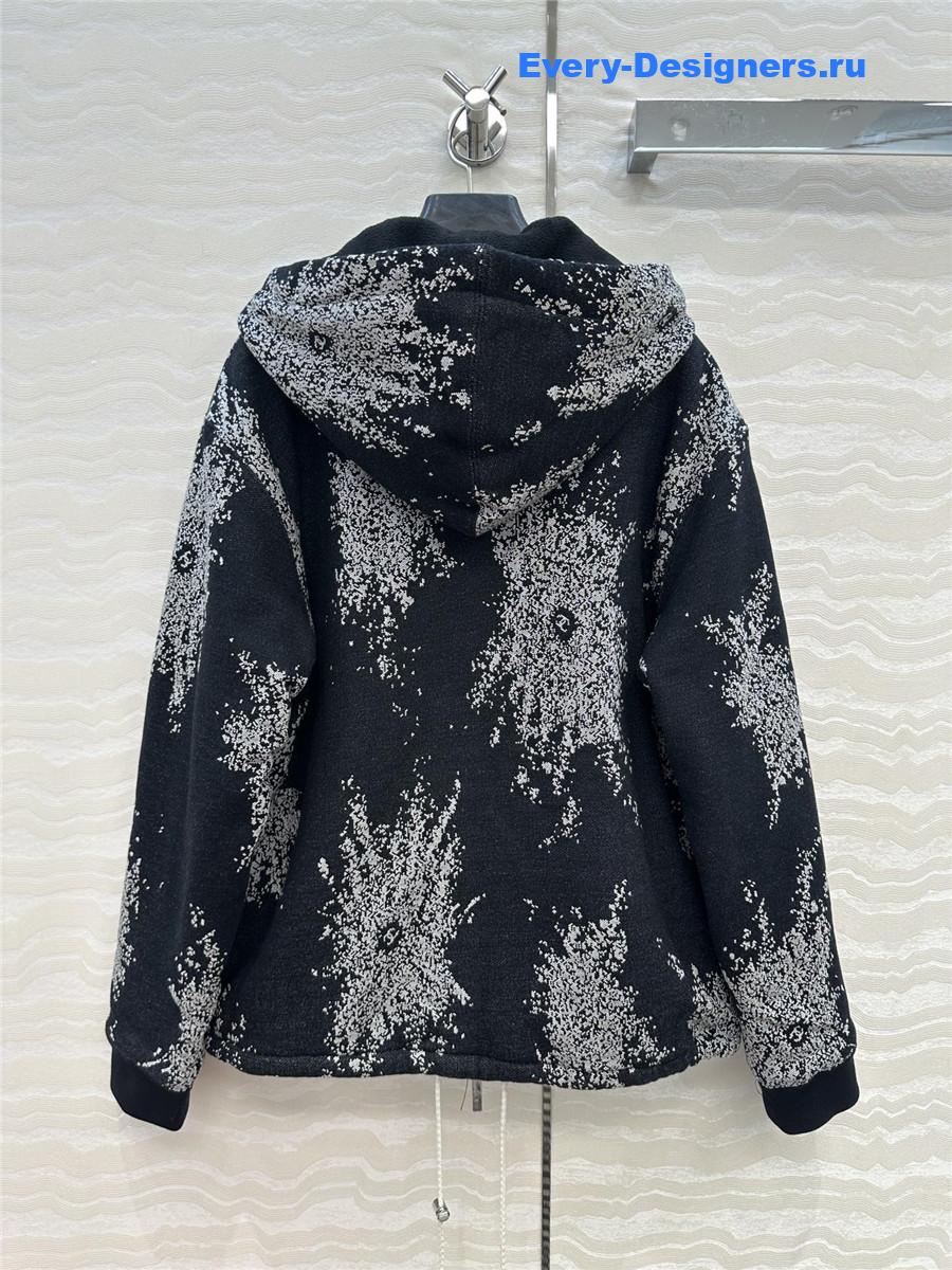 Ch**el coco girls fireworks long puffer jacket