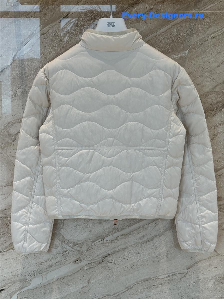 Moncler White Tegea Quilted Jacket