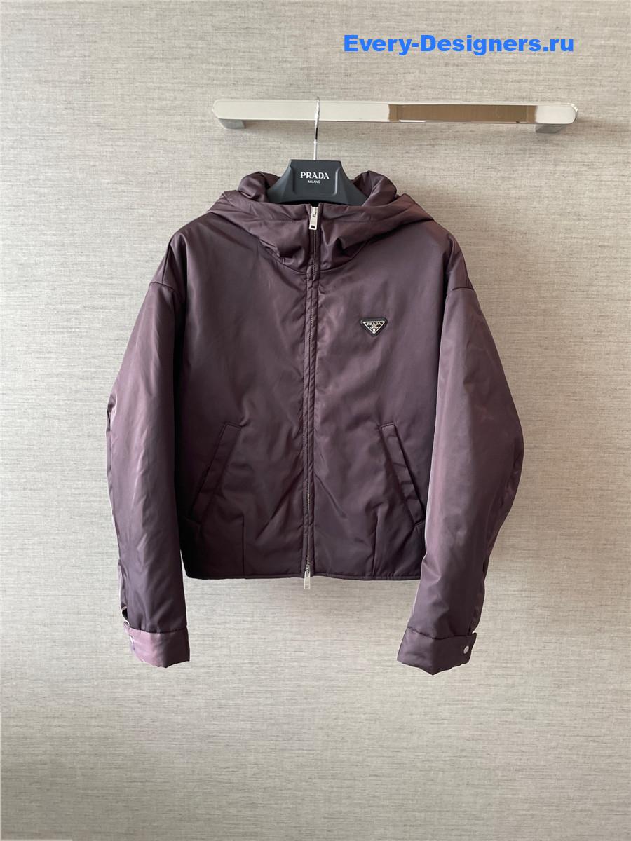 Pra*a quilted light re-nylon jacket