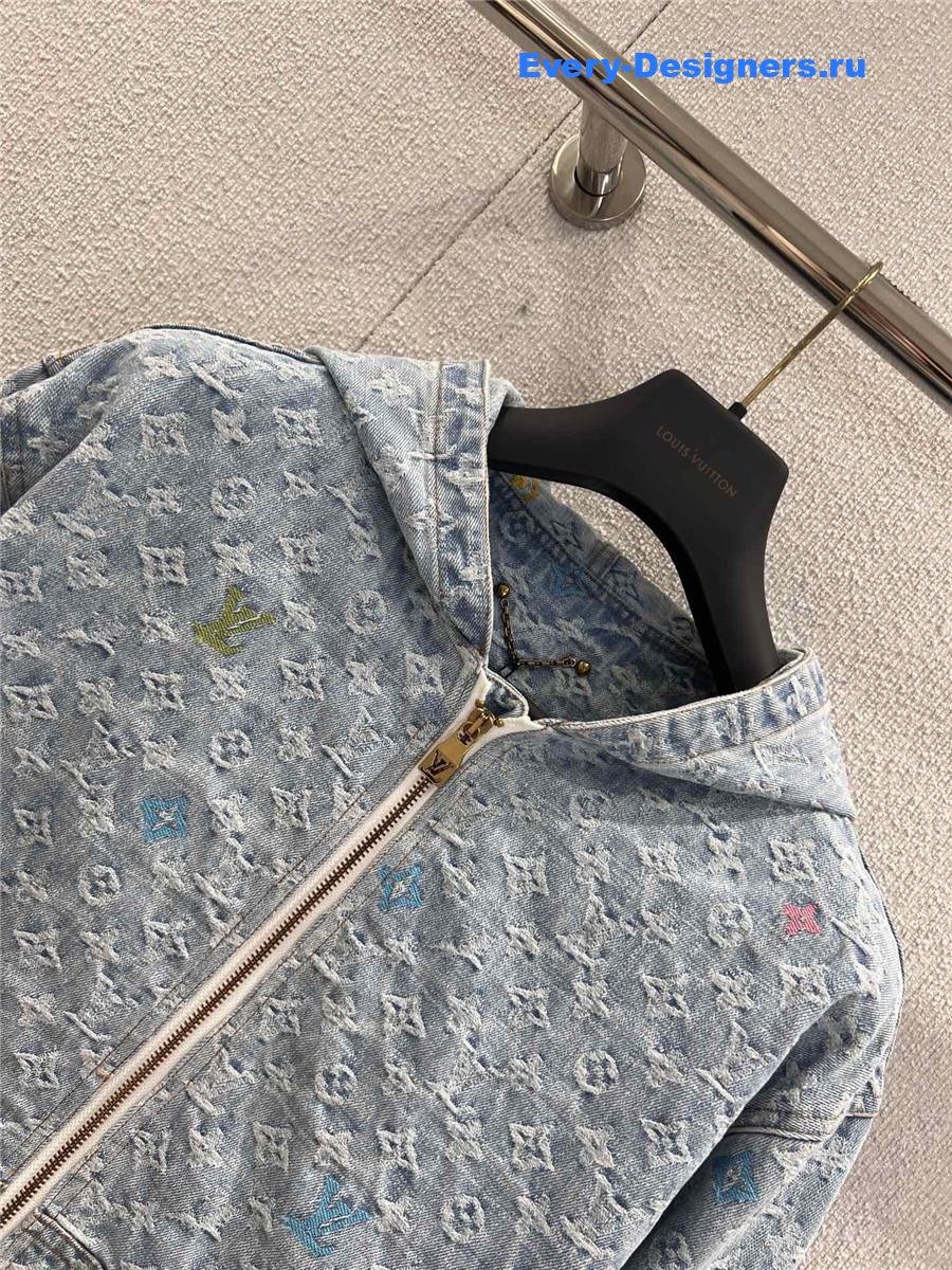 l0vis Vvtt0n x nba denim patterned jacket