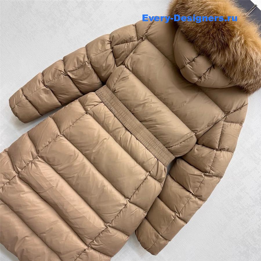 Moncler  Beige Boedic Padded Jacket