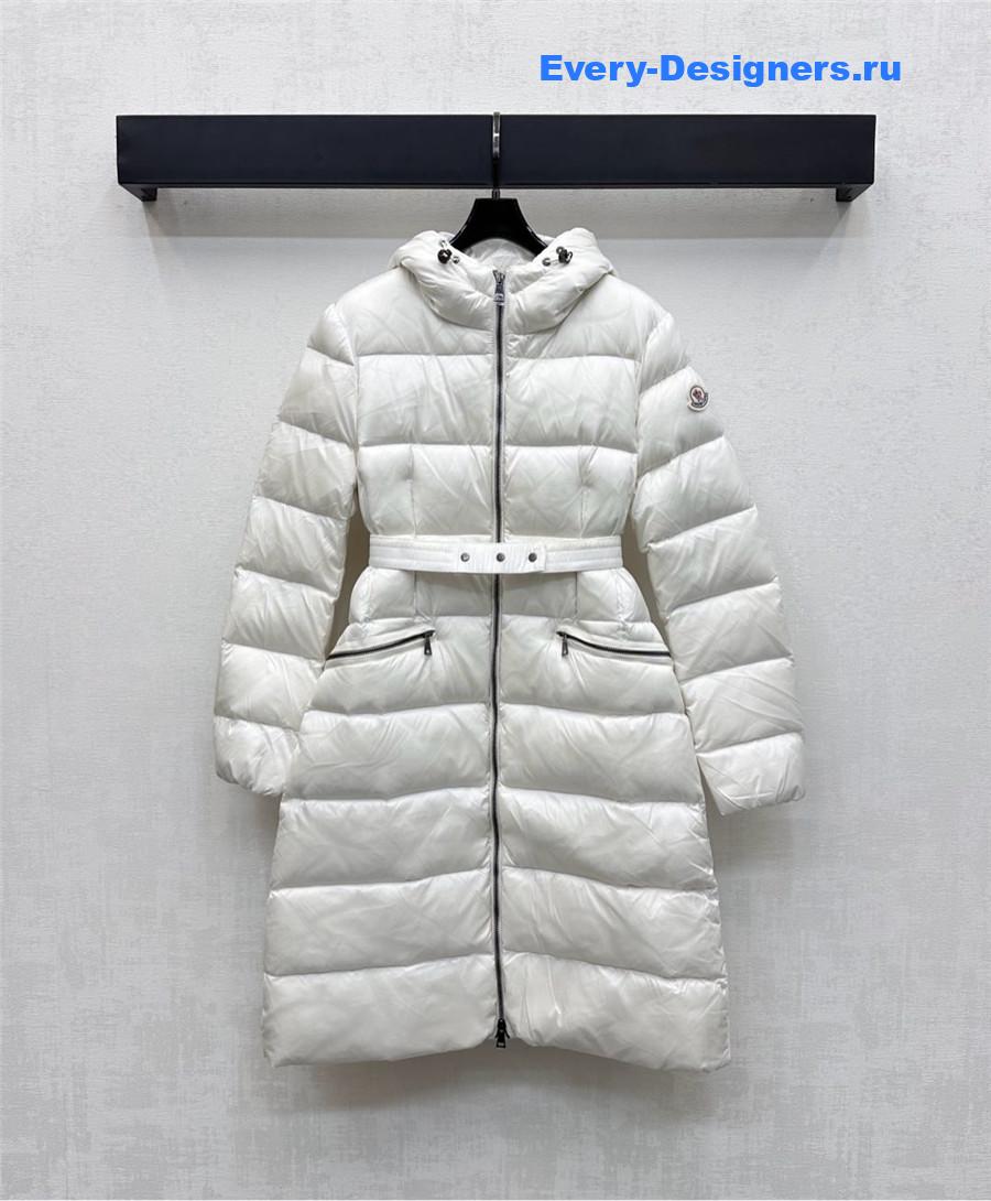 Moncler White Boedic Padded Jacket