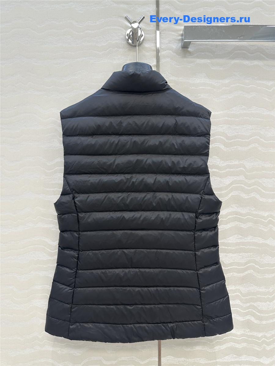 Moncler Black Igens Vest Down Vest