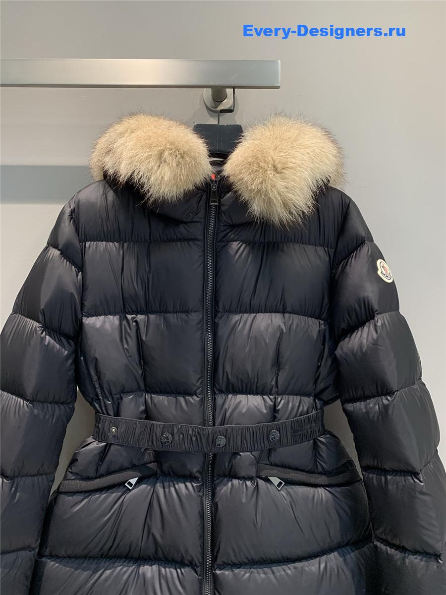 Moncler Black Boedic Hooded Short Down Jacket