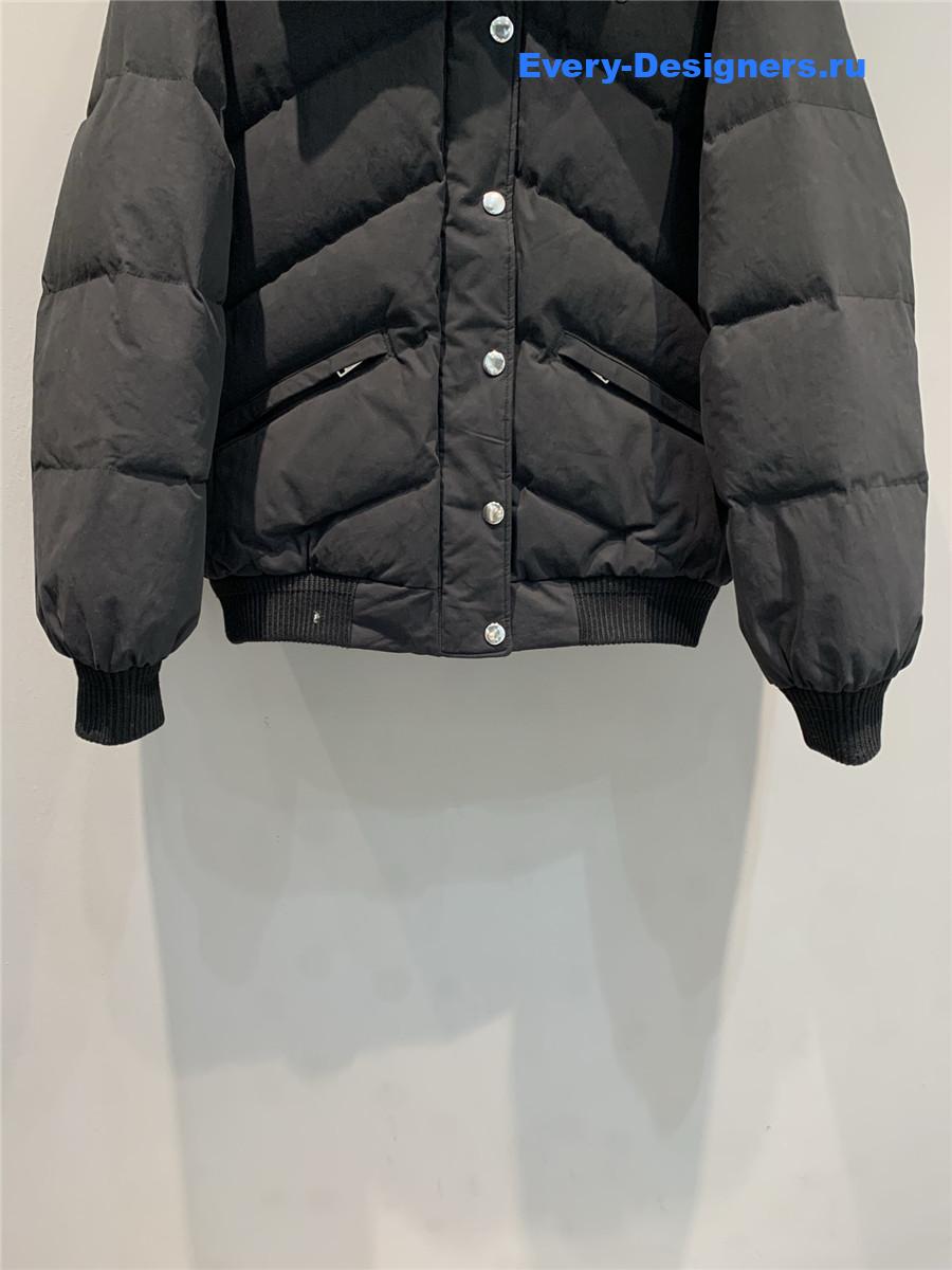 Pra*a silk-blend padded down jacket