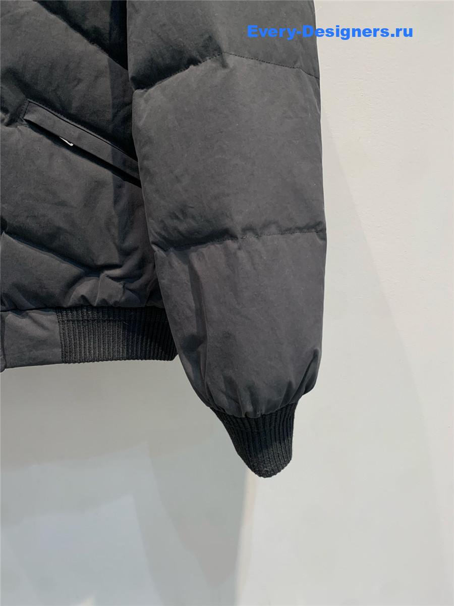Pra*a silk-blend padded down jacket