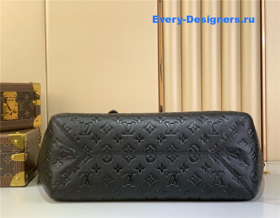 l0vis Vvtt0n all in one mm monogram empreinte black leather bag