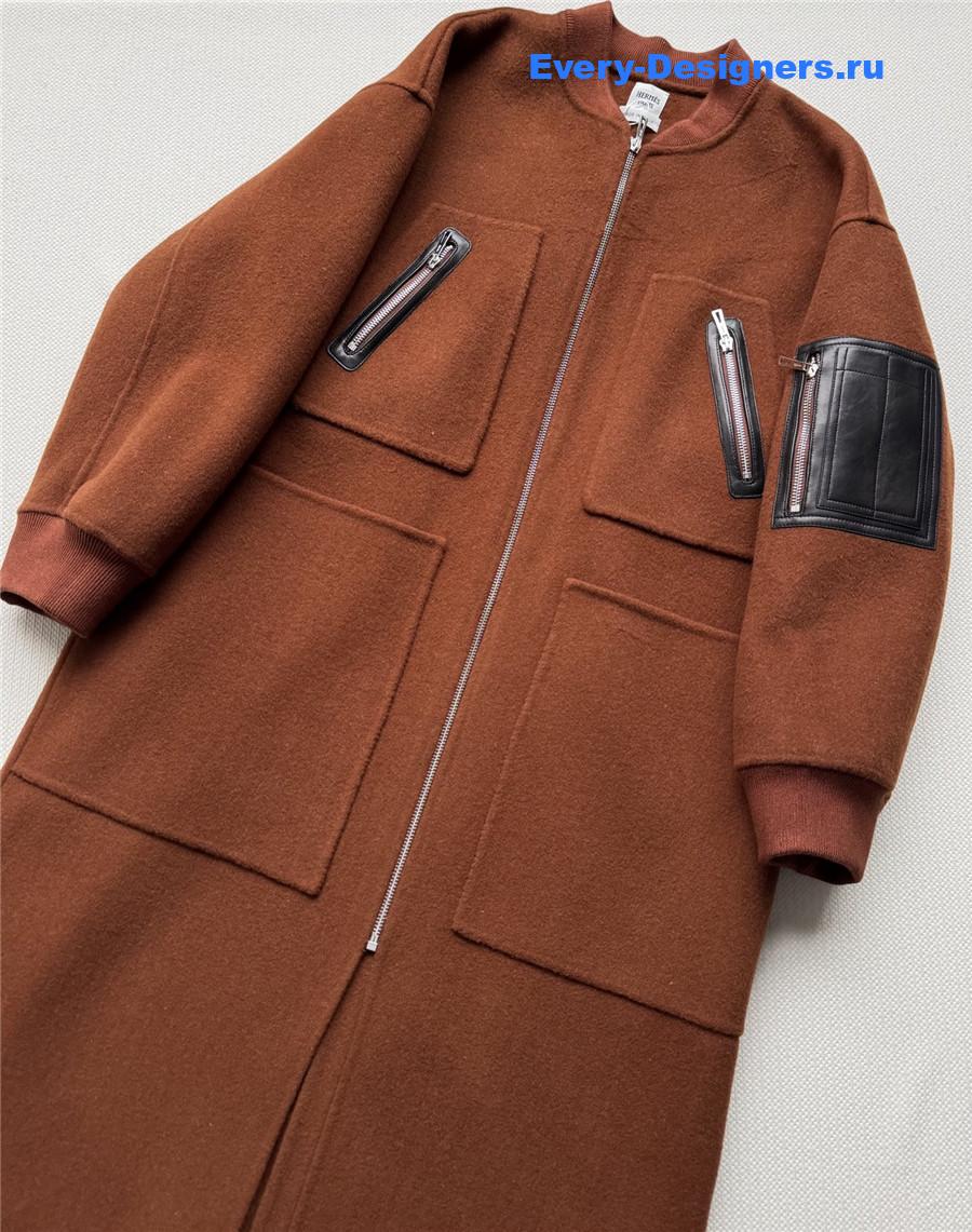 H**me5 brown bombers coat