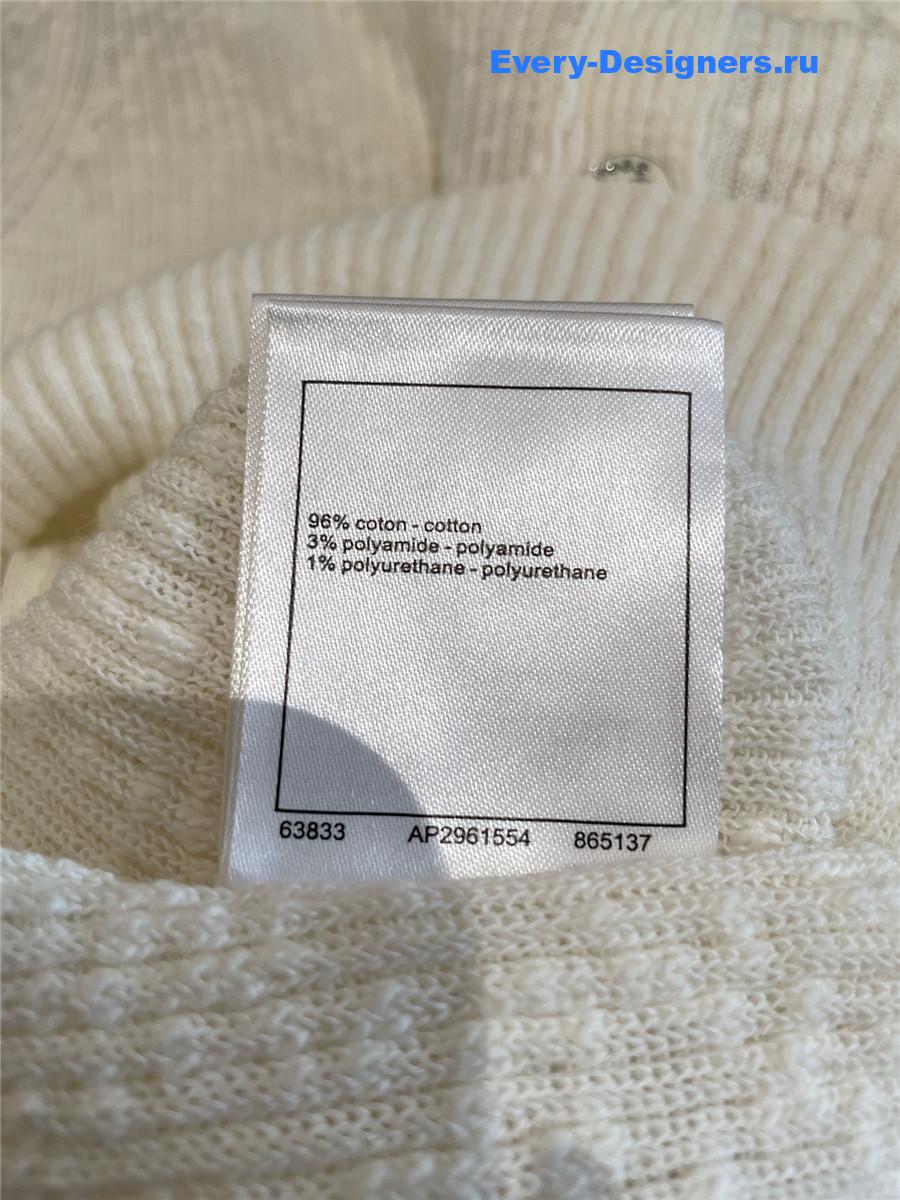 Ch**el coco beach white short sleeve