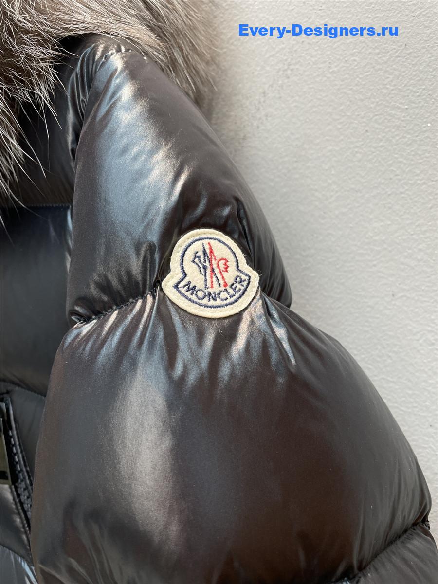 Moncler Black Aphrotiti Down Coat