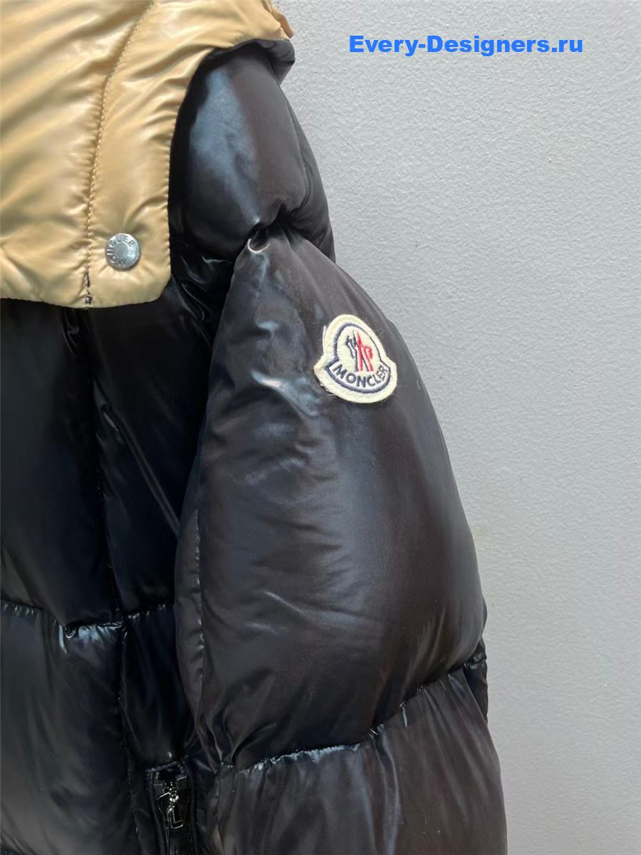 Moncler Black Parnaiba Coat