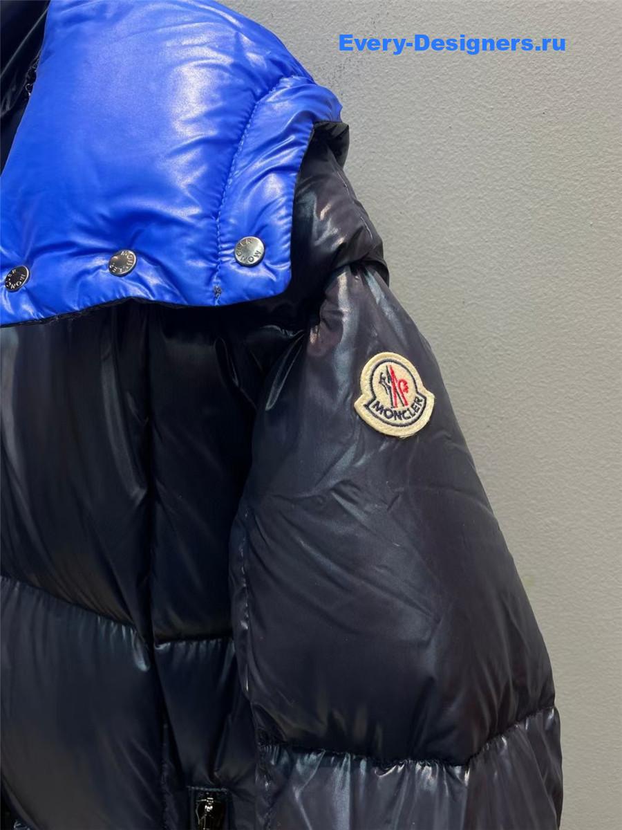 Moncler Navy Parnaiba Coat