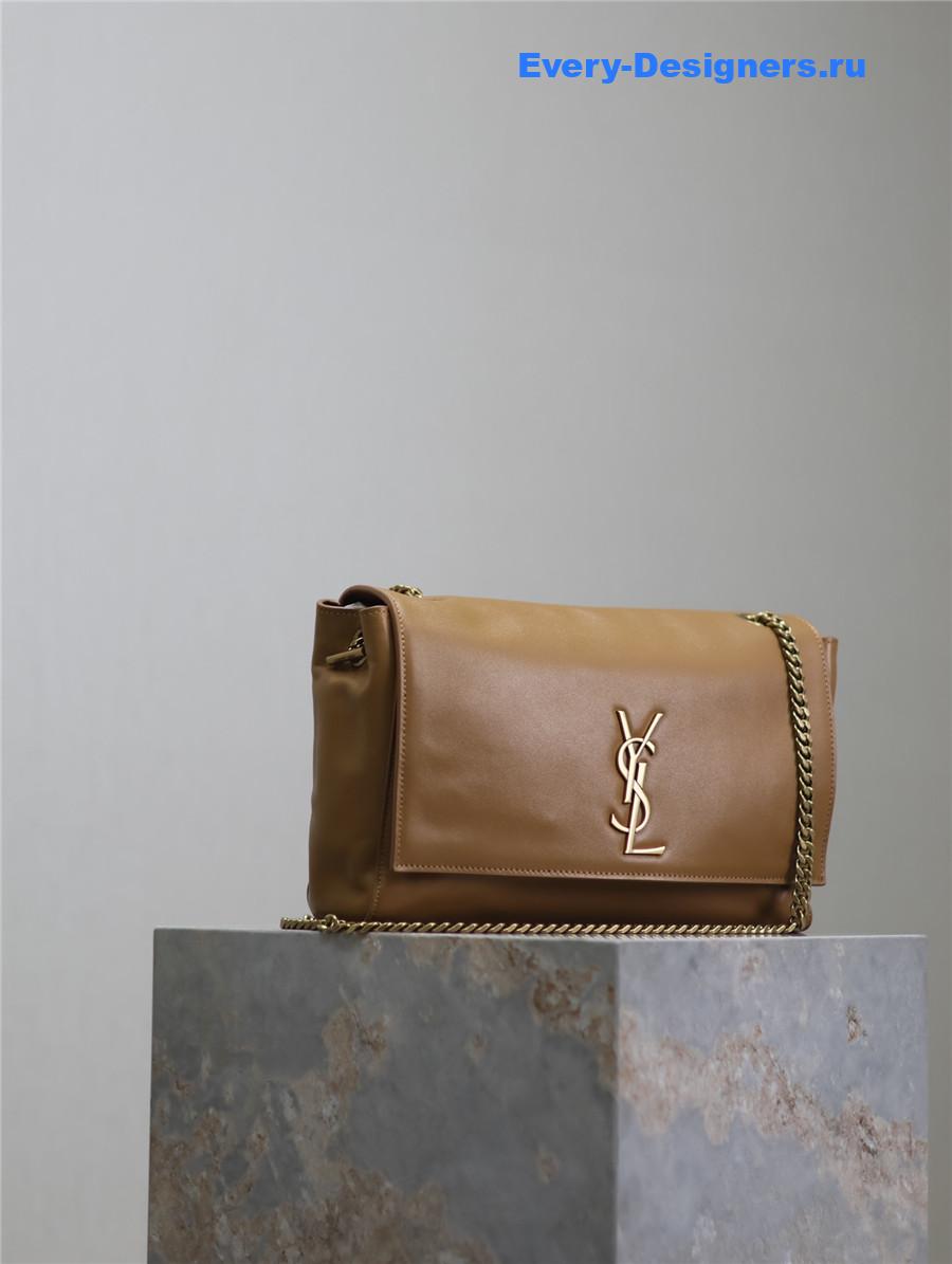 Sa1nt Lau*nt smooth calfskin reversible kate bag