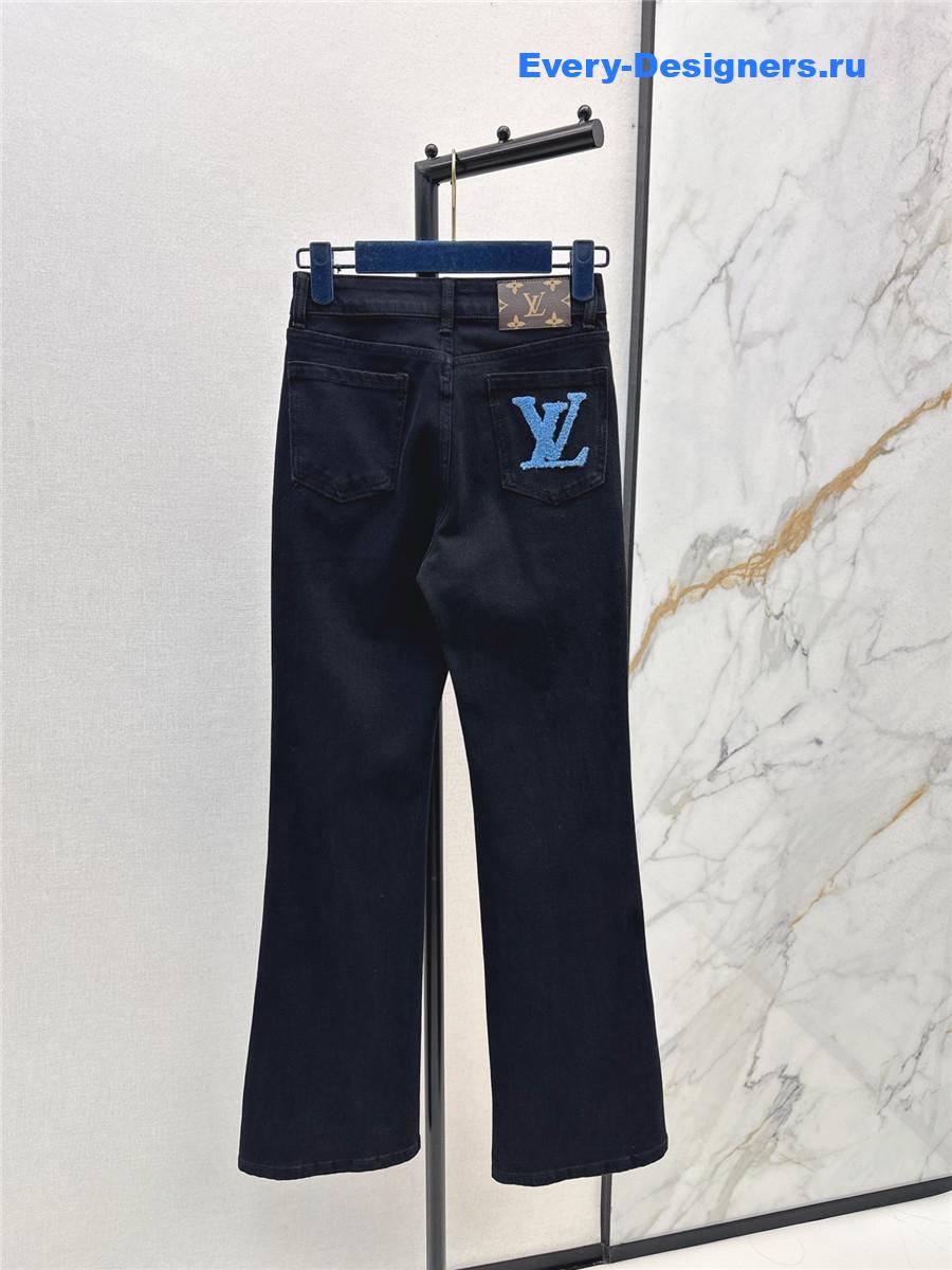 l0vis Vvtt0n black flared jeans