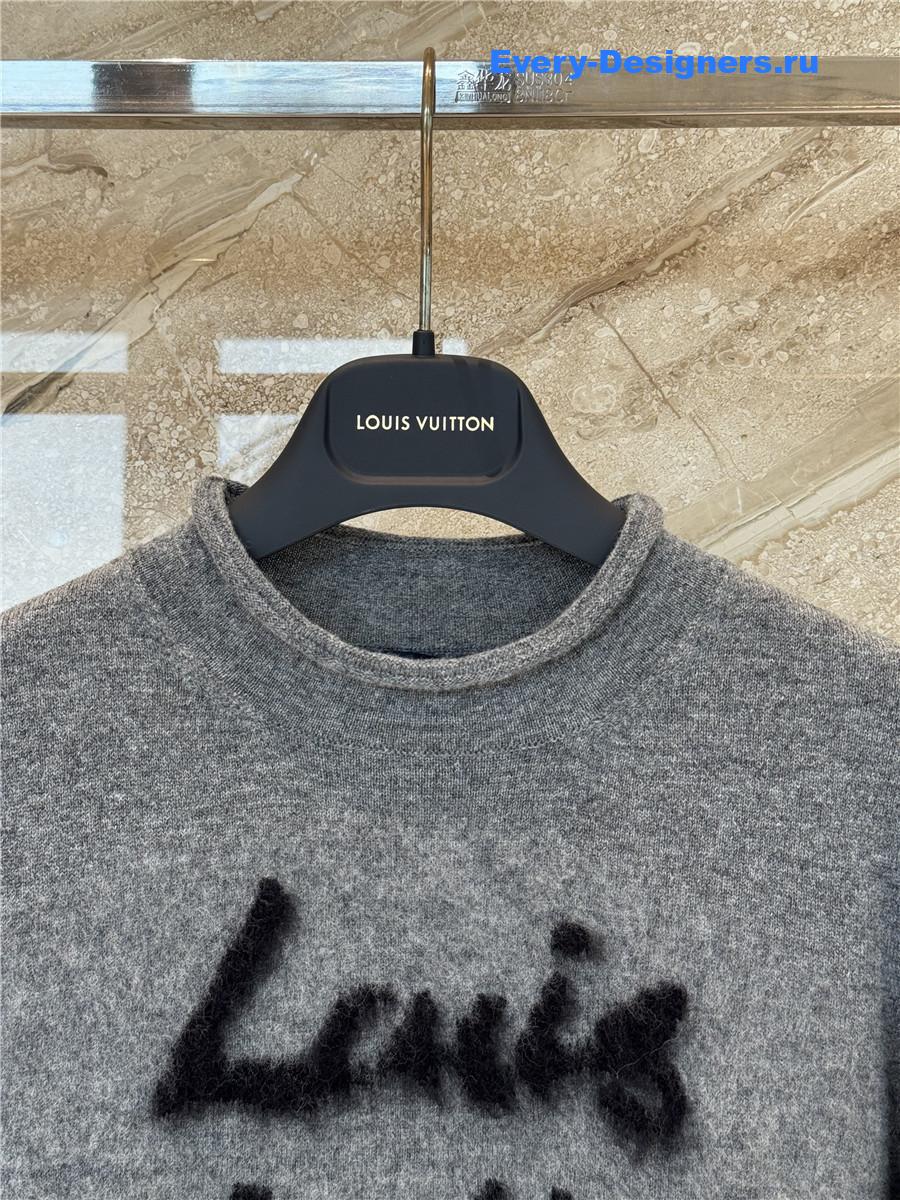l0vis Vvtt0n brushed signature pullover