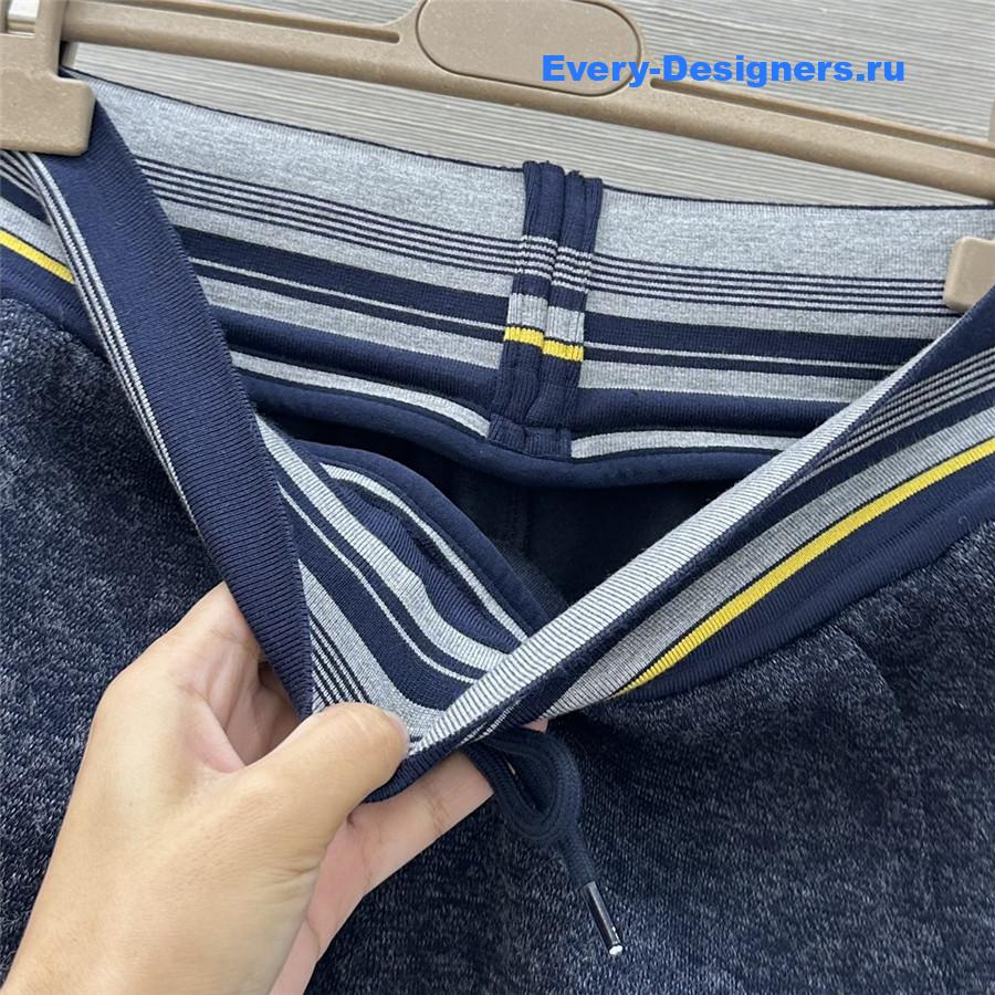 Miu Miu Navy Hooded Jacket Trousers Set
